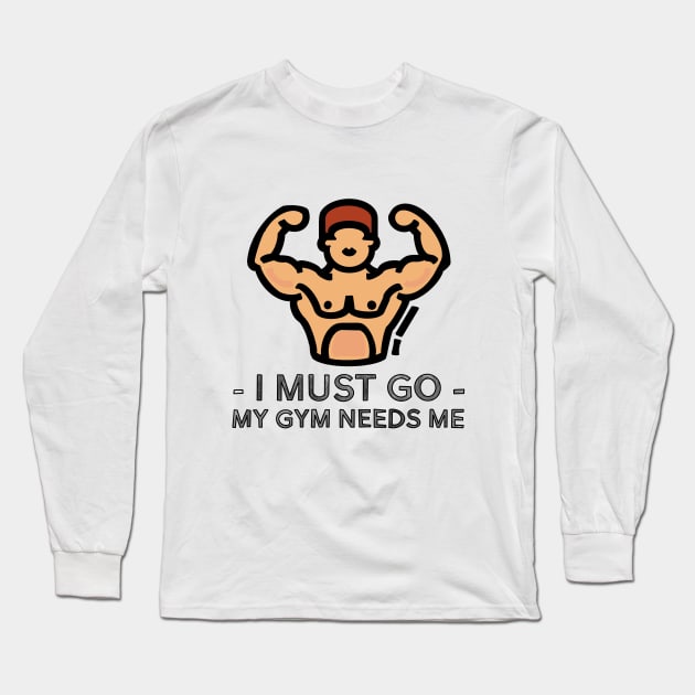 gym master Long Sleeve T-Shirt by Amalyxa